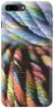 Силиконовый чехол на Apple iPhone 8 Plus / 7 Plus / Эпл Айфон 7 Плюс / 8 Плюс с рисунком Пряжа
