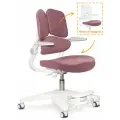 Растущее компьютерное детское кресло с подлокотниками Ergokids Trinity Y-617 фиолетовое