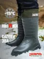 Сапоги ЭВА утепленные, водонепроницаемые, зимние, мужские, р-р 43