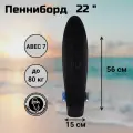 Пенни Борд Fish Skateboards 22 56 см LED колеса