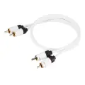 Кабель межблочный Real Cable 2RCA-1/0M50, 0.5 м