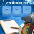 Электросамокат ZAXBOARD Avatar V5 AQUA TEM-245 10ah 245w с аквазащитой и паспортом эсим