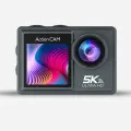Экшн-камера 5K, 2 IPS Сенсорный экран, 4-кратный зум, 30 М, Водонепроницаемый, Wi-Fi