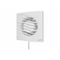 ERA REST D100 вентилятор с сеткой, обратным клапаном и тяговым выключателем REST 4S C-02