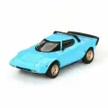 Машинка MINI GT 1/64 Lancia Stratos HF Stradale Azzuro Chiaro LHD Diecast Scale Model Car