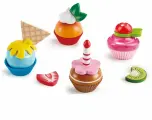 Набор деревянной игрушечной еды для детей Hape Капкейки E3157_HP