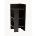 Тумба угловая универсальная VFaktory, 3 открытые полки, 60х25х27 см
