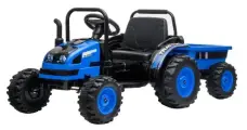 Электромобиль Barty Трактор с прицепом TR001 (Синий)