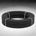 Гофра для проводов и кабеля из нержавеющей стали Stahlmann PT 20А, черная, 20м