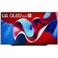 Телевизор LG OLED83C4RLA, диагональ 83 дюйма, разрешение 4K, технология OLED, черный