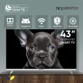 Телевизор TOPDEVICE TDTV43CS08U UHD SMART TV белый
