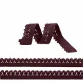 Резинка TBY бельевая Ажурная 12мм арт. RB01 фиолетовый S254 уп.100м