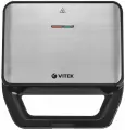 Вафельница/бутербродница/гриль Vitek VT-2626, 850 Вт, черный/серебристый