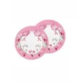 Набор из 2-х тарелок Jolie Tulip Pink, Ø23 см