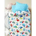Детское постельное белье Василек юниор, Поплин, хлопок 100%, Машинки