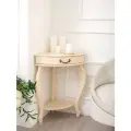Туалетный столик консоль в прихожую Элегант (дуб шампань) консольный столик