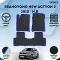 Эва коврики для SsangYong New Actyon 2 2010 - н. в. /Ссанг Йонг Нью Актион 2 поколение; Саньенг Нью Актион Рестайлинг/Eva, Ева