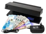 Мультивалютный детектор DOLS-PRO F-28k (F1013EU) - для проверки банкнот / ультрафиолетовый детектор банкнот / прибор для проверки подлинности