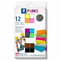 Комплект запекаемой полимерной глины Fimo Effect 8013 C12-3 Неоновые цвета (12х25 г.), цена за 1 шт.