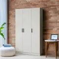 Шкаф распашной 120*51*210 см, Ларс, Белый