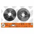 Тормозной диск NIBK Original RN1199, для Hyundai Getz, передний, вентилируемый
