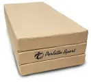 Мат гимнастический Perfetto sport Мат № 4 (100 х 150 х 10) складной  бежевый