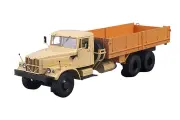 Модель коллекционная SSM КРАЗ-257Б1 песочный/оранжевый