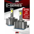 LED лампы вместо ксенона D1 / D1S/R BNR D-Series LED / 12V 55W 5500K / Яркие светодиодные лампы для авто