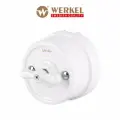 Переключатель/выключатель одноклавишный Werkel Ретро W5612001 белый IP20