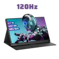 ZEUSLAP портативный монитор 120 Гц 60 Гц 15,6 FHD IPS usb type c дорожный монитор для ноутбука, телефона, xbox, переключателя и ps4, P15A 120HZ