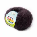 Пряжа Alpina LUCKY MOHAIR 10 шт. по 50 г 60% кид мохер, 40% акрил 150 м №13 фиолетовый