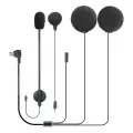 Детали Fodsports FX30C Pro, гарнитура для шлема с Bluetooth, Мотоциклетные аксессуары для Интерком, кабель для наушников FX30C Pro, Earphone set