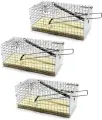 Мышеловка клетка живоловка ловушка 12см (комплект 3шт)