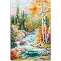 Набор для вышивания Чудесная Игла 110-330 Лесной ручей 27*40см