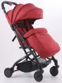 Коляска прогулочная складная для путешествий Tommy Trip красная