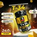 Предтренировочный комплекс Sportline Nutrition T-34 bubble gum 240 г 1 шт. 240 мл
