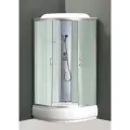 Душевая кабина LORANTO CS-6610-25 F 100х100х215 матовое стекло 4 мм, поддон 25 см