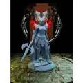 Миниатюра Фигурка RAID Shadow Legends - Scyl of the Drakes 8,3см 1/24 (ФанАрт, Серая, предназначена для самостоятельной покраски)