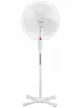 Вентилятор напольный мощный KRAFT KF-FS40-1621W , Регулировка высоты, Режим вращения, 3 скорости, Белый