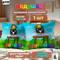 Подушка декоративная Спрунки 45х45 велюр