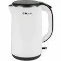 Чайник электрический, 1,8 л, 2000 Вт, Стальной корпус, Адиабатное (ненагревающееся) покрытие, il Monte EK-1802