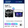 Магнитола Volkswagen Golf 7 MK7 2012-2020 (Комплектация F1) Teyes CC3 2K 4/32GB, штатная магнитола, 8-ми ядерный процессор, QLED экран, 2 DSP, 4G, Wi-Fi, 2 DIN