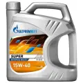 Полусинтетическое моторное масло Газпромнефть Super 15W-40, 4 л, 1 шт.