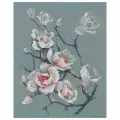 1560 Набор для вышивания овен 'Нежная магнолия' 24*32 см