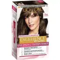 L'Oreal Paris Excellence стойкая крем-краска для волос, 4.00 каштановый - 6 шт