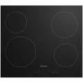 Электрическая варочная панель Indesit IRT 160 59 см, 4 конфорки стеклокерамика, черный