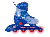 Детские раздвижные роликовые коньки Tech Team Kidzroll - Dark Blue р. 28-31