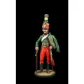 Оловянный солдатик SDS : Вахмистр 4-го гусарского полка Гессен-Гомбурга. Австрия, 1805-15 гг
