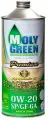 MOLY-GREEN 0470167 масо моторное MOLY GREEN PREMIUM 0W-20 SPGF-6A 1