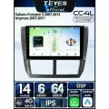 Магнитола Subaru Forester 3 SH 2007-2013/Subaru Impreza GH GE 2007-2011 Teyes CC4L 6/64GB, штатная магнитола, IPS экран, DSP, 4G, Wi-Fi, 2 DIN